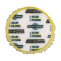 3KFWY - 3" Yellow Knitted Wool (Edge Bevel) URO Wool® Pad - Polishing-2pk