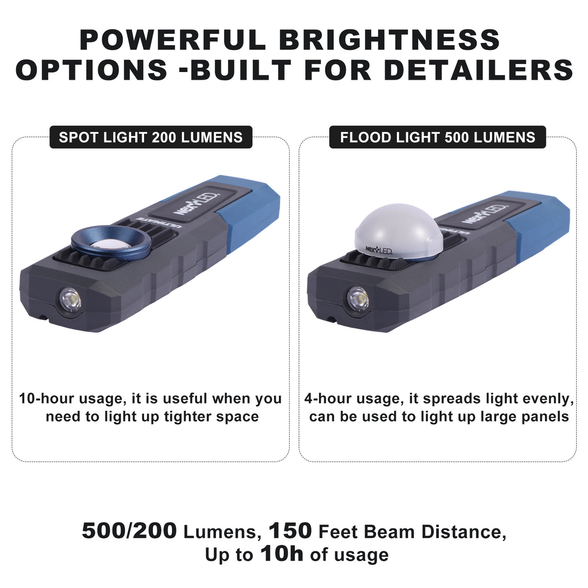 NT-6692M Ultimate Professional Rechargeable Auto Detailing Light