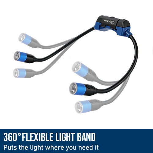 (NEW) NT-6763 Rechargeable Neck Light with Zoomable Lens