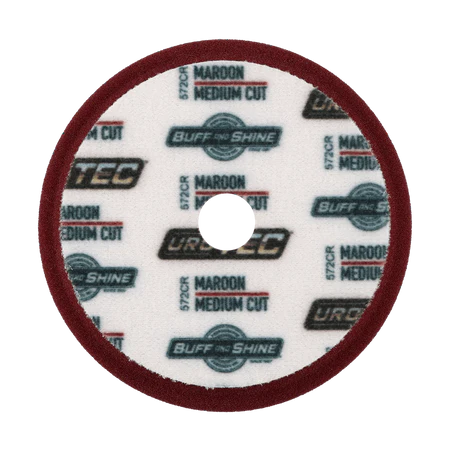 572CR - 5" Maroon URO TEC® Foam Pad - Medium Cut