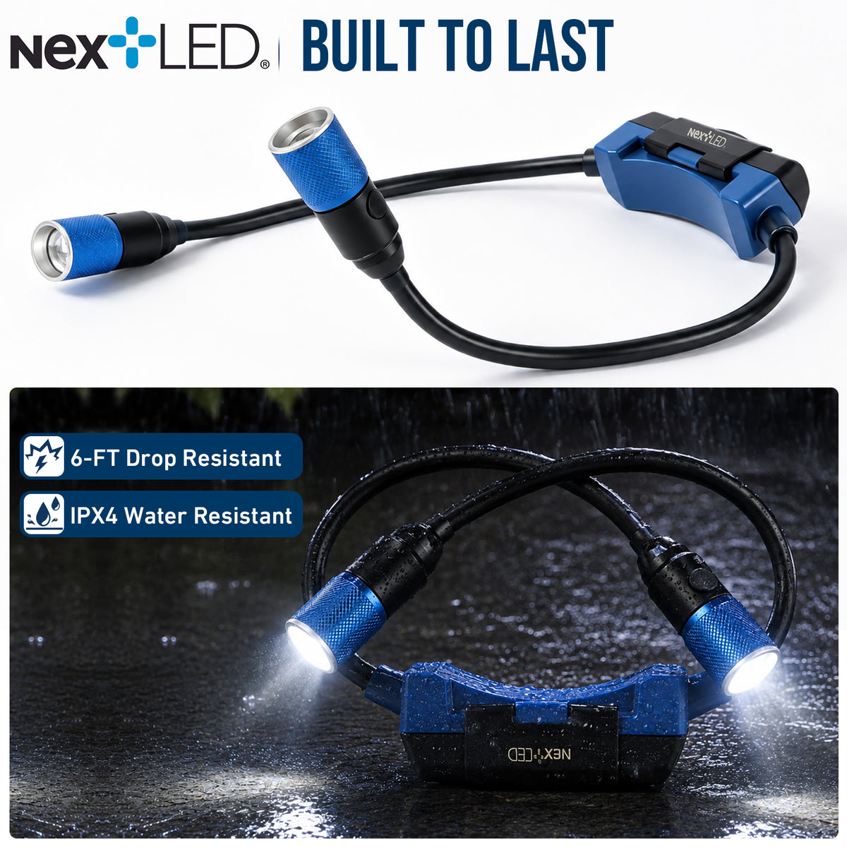 (NEW) NT-6763 Rechargeable Neck Light with Zoomable Lens