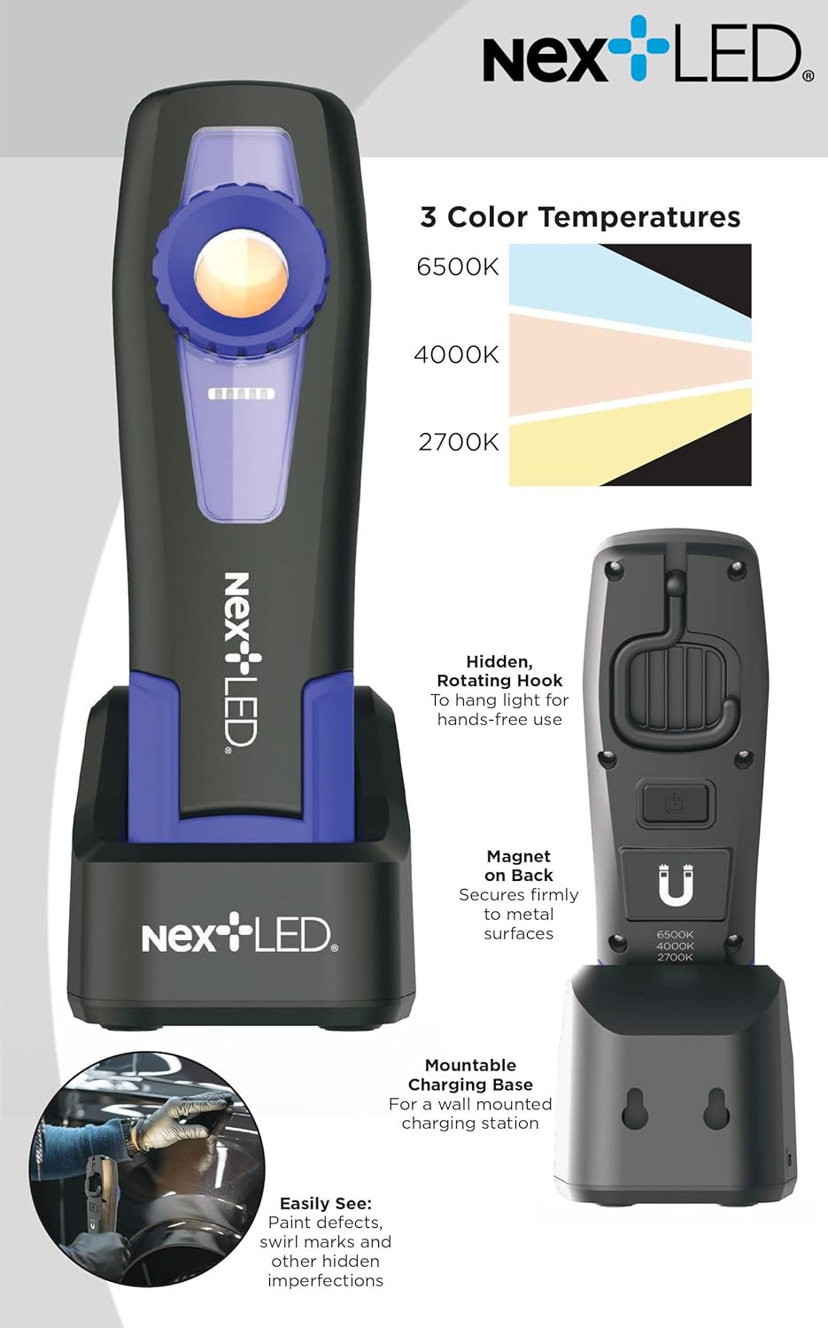 NT-2040B-3 Professional CRI 96+, 3 Temperature Color Matching Light