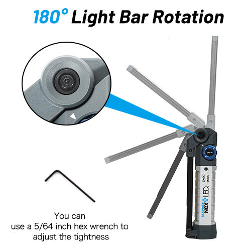 (NEW) NT-7885M Ultimate Folding Color Match Inspection Light