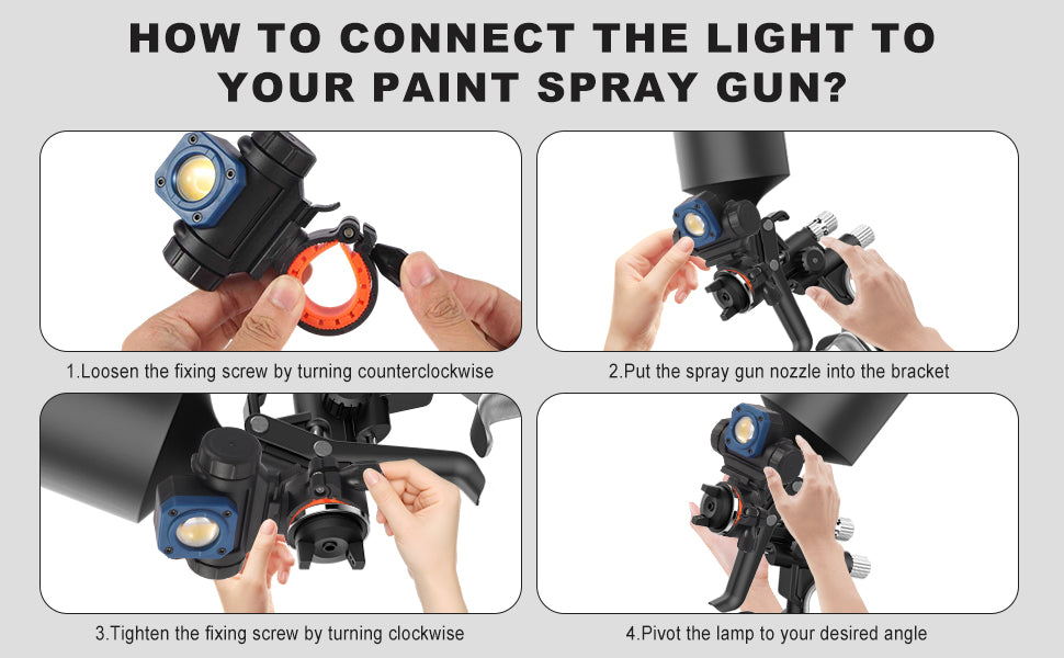 NT-R3202 Paint Gun Color Match Light