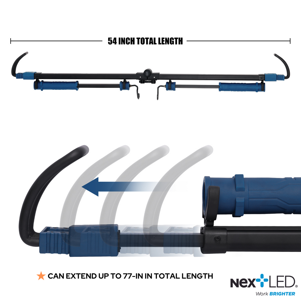 NT-2200LF-UV Cordless, Detachable Under Car Hood LED Work Light